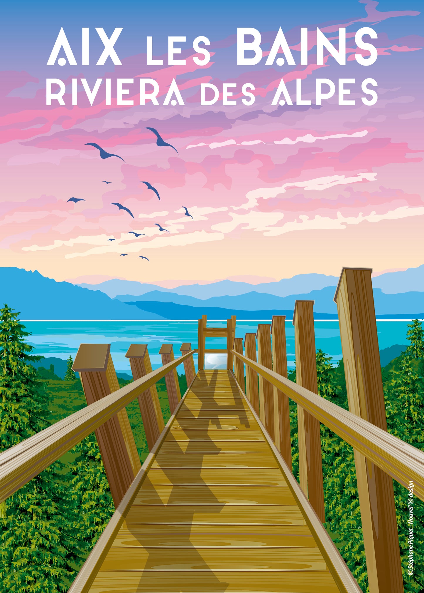 Affiche Aix Riviera